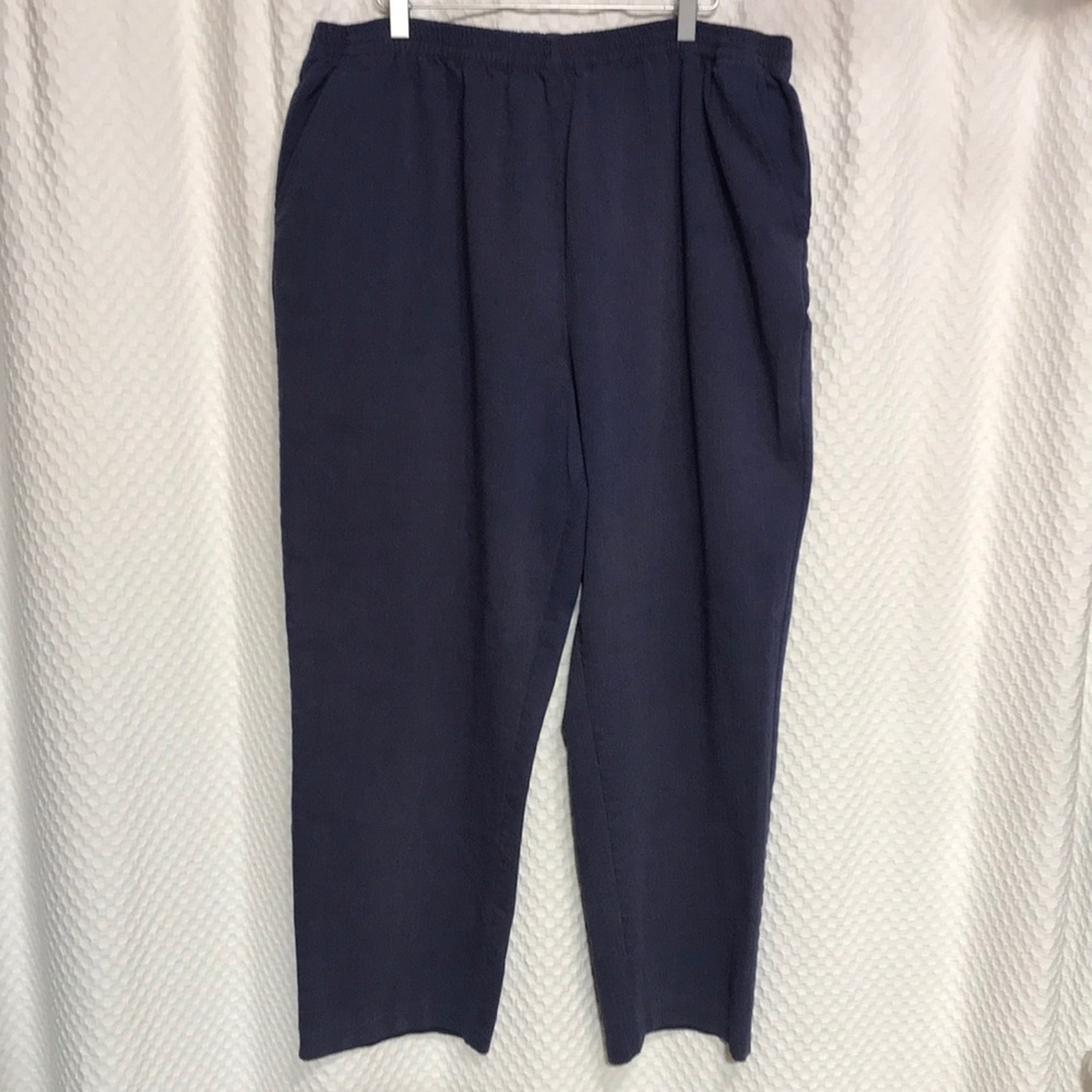 ONLY NECESSITIES Blue Pull-On Pants